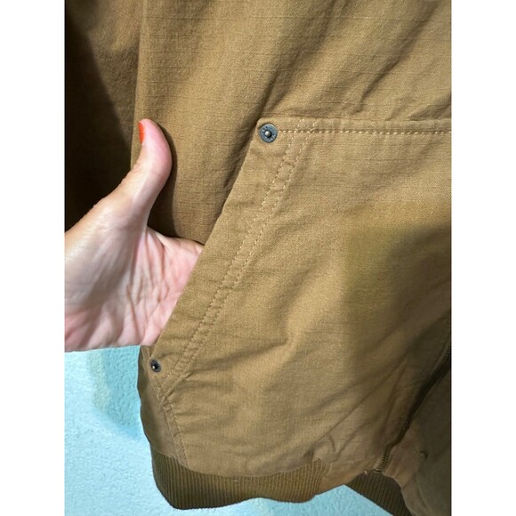 Lee The Workwear Sherpa‎ Lined Men's Utility Bomber Jacket - Picture 4 of 16